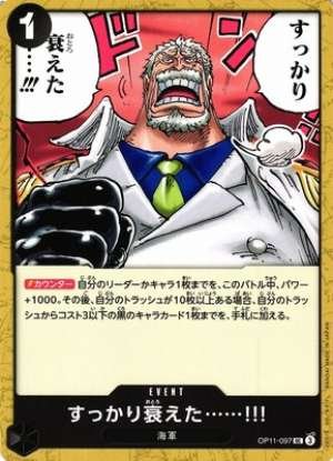 After All These Years I'm Losing My Edge!!!