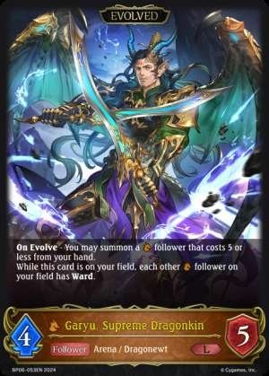 Garyu, Supreme Dragonkin