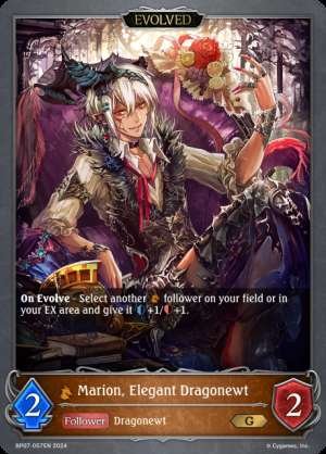 Marion, Elegant Dragonewt