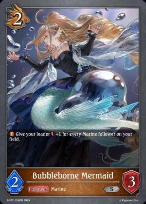 Bubbleborn Mermaid