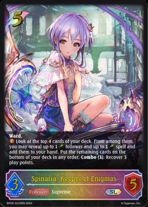 Spinaria Keeper of Enigmas