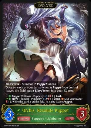 Orchis, Resolute Puppet