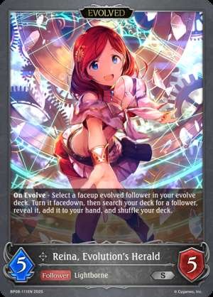 Reina, Evolution's Herald