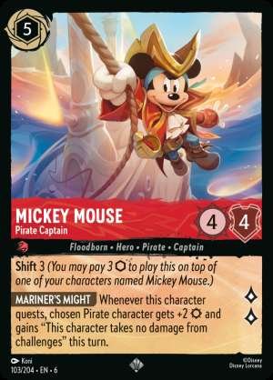 Mickey Mouse - Pirate Captain