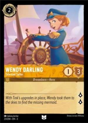 Wendy Darling – Talented Sailor