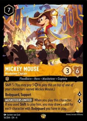 Mickey Mouse – Musketeer Captain