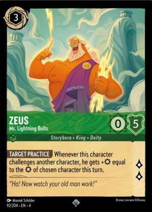 Zeus – Mr. Lightning Bolts