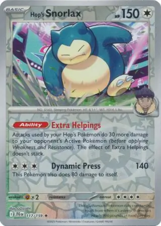 Hop's Snorlax