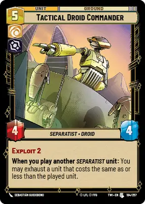 Tactical Droid Commander