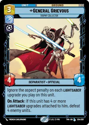 General Grievous Trophy Collector