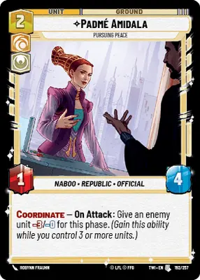 Padmé Amidala, Pursuing Peace