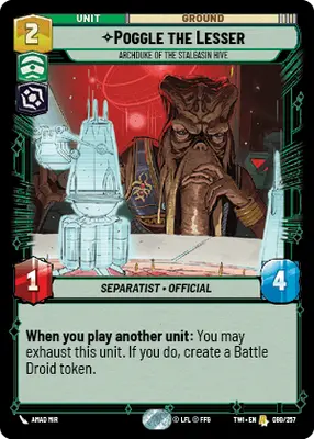 Poggle the Lesser Archduke of the Stalgasin Hive