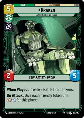 Kraken Confederate Tactician