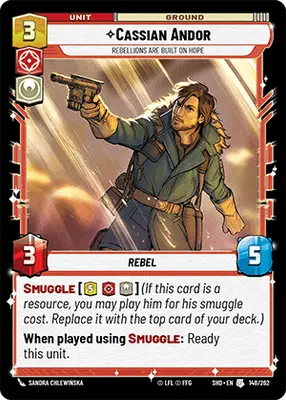 Cassian Andor, Rebellions Are Built On Hope