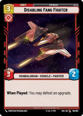 Disabling Fang Fighter