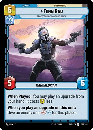 Fenn Rau, Protector of Concord Dawn