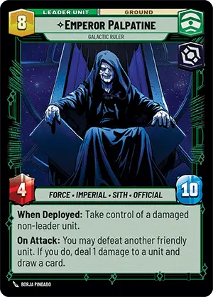 Emperor Palpatine Galactic Ruler