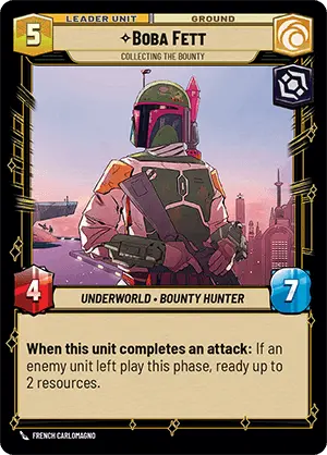 Boba Fett Collecting the Bounty