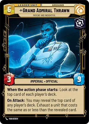 Grand Admiral Thrawn Patient and Insightful