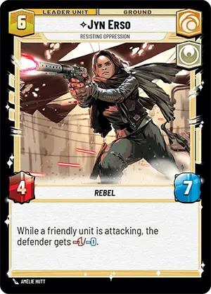 Jyn Erso Resisting Oppression