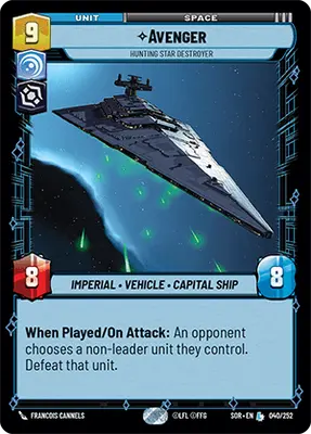 Avenger Hunting Star Destroyer