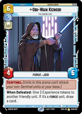 Obi-Wan Kenobi Following Fate