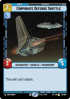 Corporate Defense Shuttle