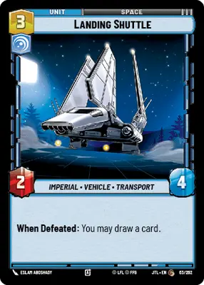 Landing Shuttle