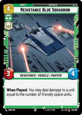 Resistance Blue Squadron