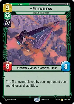 Relentless Konstantine's Folly