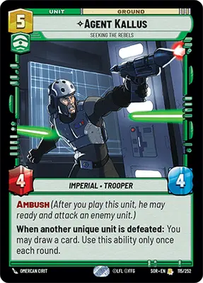 Agent Kallus Seeking the Rebels