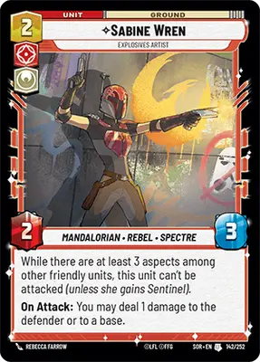 Sabine Wren Explosives Artist