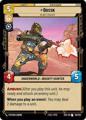 Bossk Deadly Stalker