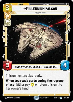 Millennium Falcon Piece of Junk