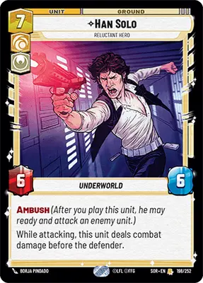 Han Solo Reluctant Hero