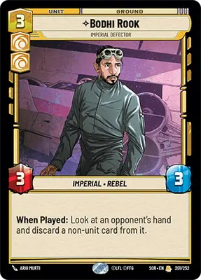 Bodhi Rook Imperial Defector