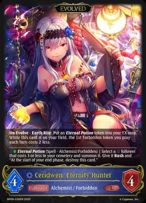 Ceridwen, Eternity Hunter