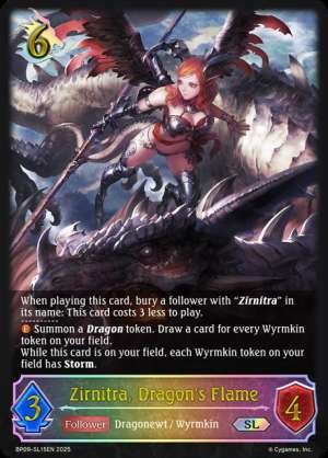 Zirnitra, Dragon's Flame