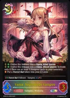 Vania, Nightshade Vampire