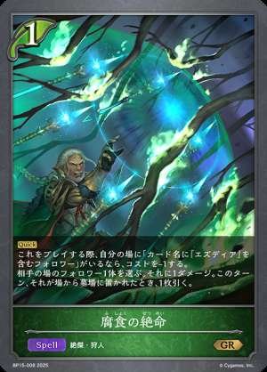 The Fate of Corrosion