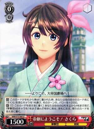 Sakura, Welcome to the Imperial Theatre!