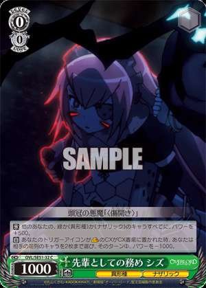 Duties as a Senior: Shizu