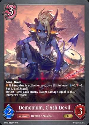 Demonium, Clash Devil
