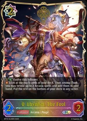 0. Lhynkal The Fool