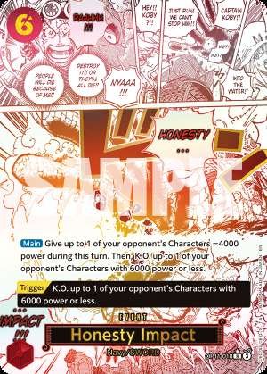 Honesty Impact