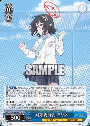 Countermeasures Committee Ayane