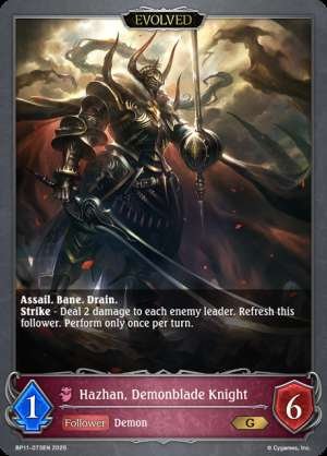 Hazhan, Demonblade Knight