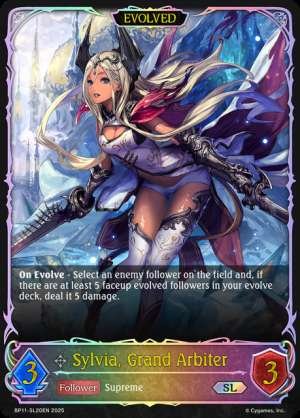 Sylvia, Grand Arbiter