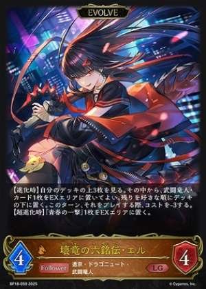 Six Legendary Chronicles of the Ruin Dragon: El (EVOLVE)