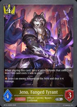 Jeno, Fanged Tyrant
